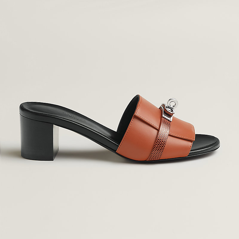 Gigi 50 sandal - Orange | Hermès USA